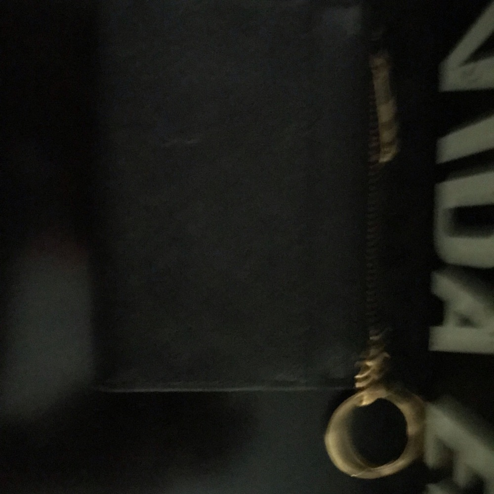 Badgley Mischka black leather card/key case - Picture 2 of 4